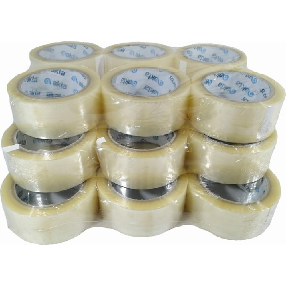 Akta Şeffaf Koli Bandı 45MMX100MT (12 Adet) Oto Boyaları Fiyatı