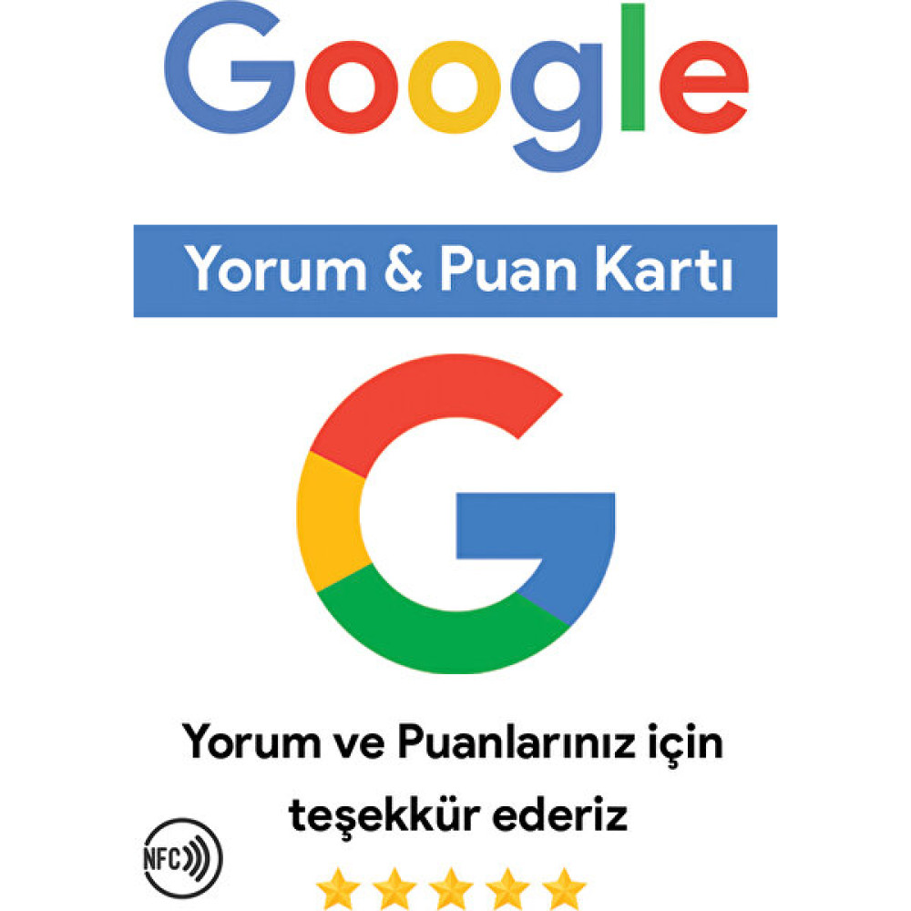 Aktap Nfc Google Benim Işletmem Için Yorum Artırma Kartı Plastik Kart Malzemeleri Fiyatı