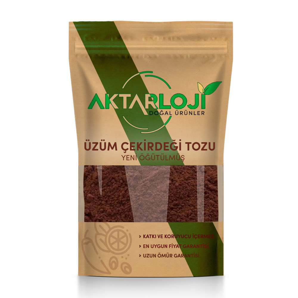 aktarloji 1 Kg Siyah Üzüm Çekirdeği Tozu / Yeni Öğütülmüş Temel Gıda Fiyatı