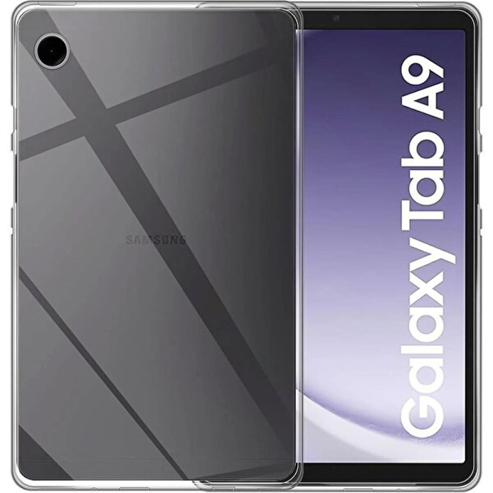 AktarMobile Galaxy Tab A9 8.7" Uyumlu Şeffaf Silikon Kılıf Esnek Tpu Kapak Arkası Buzlu Tablet Kılıfı Tablet Kılıfı Fiyatı