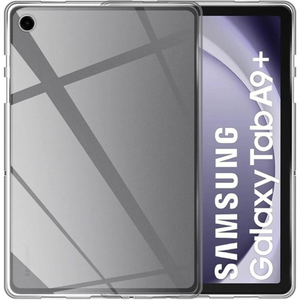 AktarMobile Galaxy Tab A9+ Plus 11" Uyumlu Şeffaf Silikon Kılıf Esnek Tpu Kapak Arkası Buzlu Tablet Kılıfı Tablet Kılıfı Fiyatı