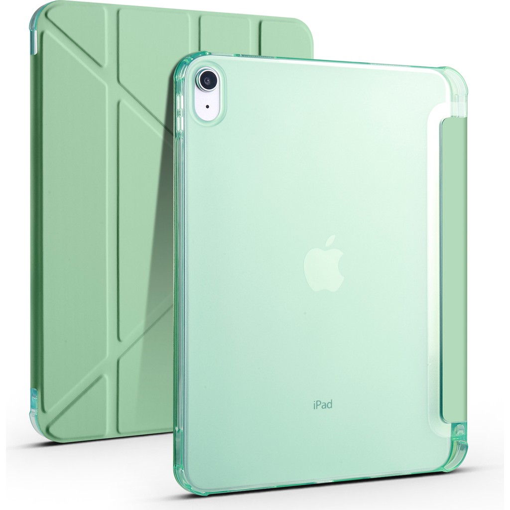 AktarMobile iPad 10. Nesil 2022 10.9" Uyumlu Kılıf Kalem Bölmeli Standlı Akıllı Uyku Modlu Kapaklı Tablet Kılıfı - Açık Yeşil - iPad 10 - 11 (A16) Tablet Kılıfı Fiyatı