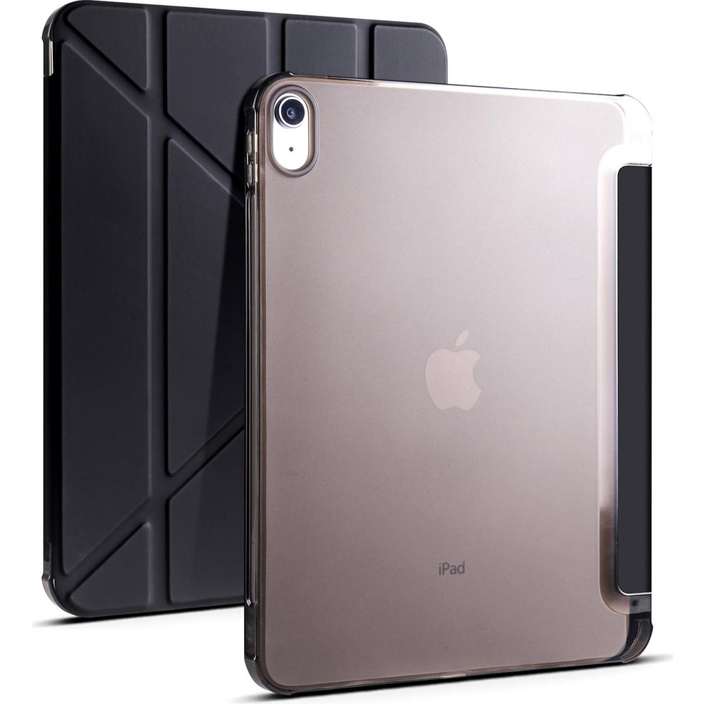 AktarMobile iPad 10. Nesil iPad A16 (11. Nesil) uyumlu Uyumlu Kılıf Kalem Bölmeli Trifold Standlı Akıllı Uyku Modlu Kapak - Siyah - iPad 10 - 11 (A16) Tablet Kılıfı Fiyatı