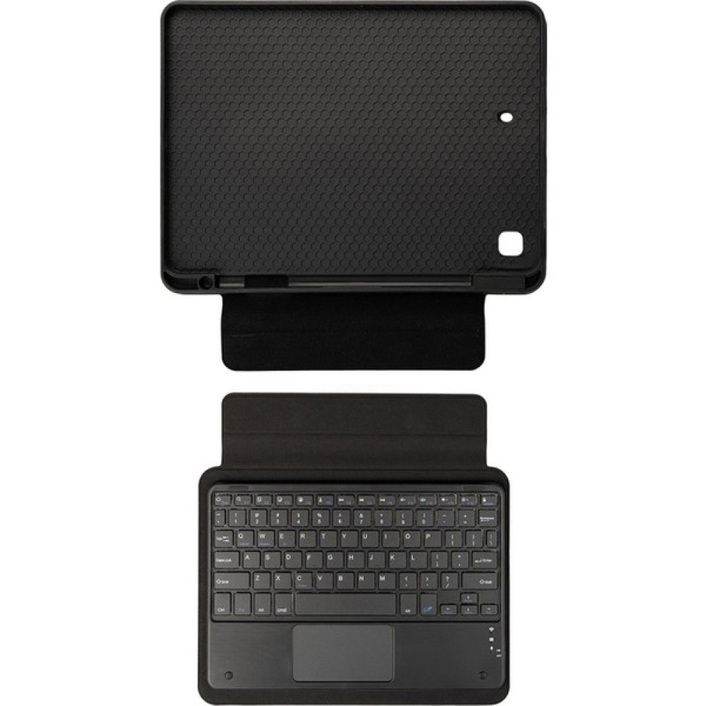 AktarMobile iPad 7. 8. 9. Nesil 10.2" Uyumlu Klavyeli Kılıf Standlı Bluetooth Klavye Trackpad Keyboard - Siyah Tablet Aksesuarı Fiyatı