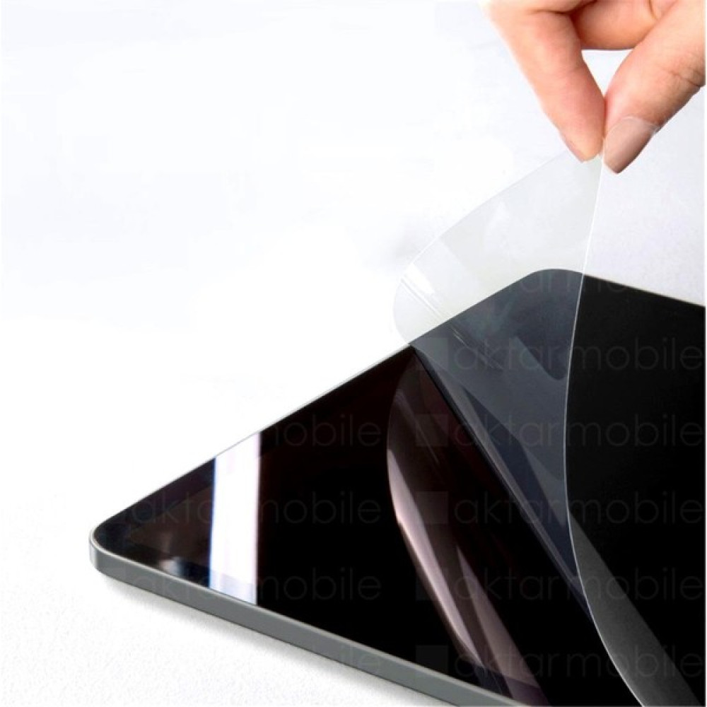 AktarMobile iPad Pro 11 4. Nesil 2022 M2 Ekran Koruyucu Nano Kırılmaz Esnek Üstün Koruma - Şeffaf Tablet Aksesuarı Fiyatı