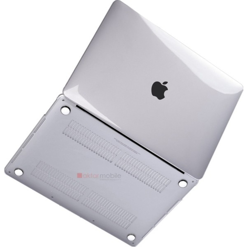 AktarMobile MacBook Pro 13 M1 2021 Kılıf Koruyucu Kapak 13.3" A2338 Uyumlu Şeffaf Parlak Tasarım Hava Kanallı - Pro 13 M1 - A2338 - Parlak Şeffaf Tablet Pc Aksesuarları Fiyatı