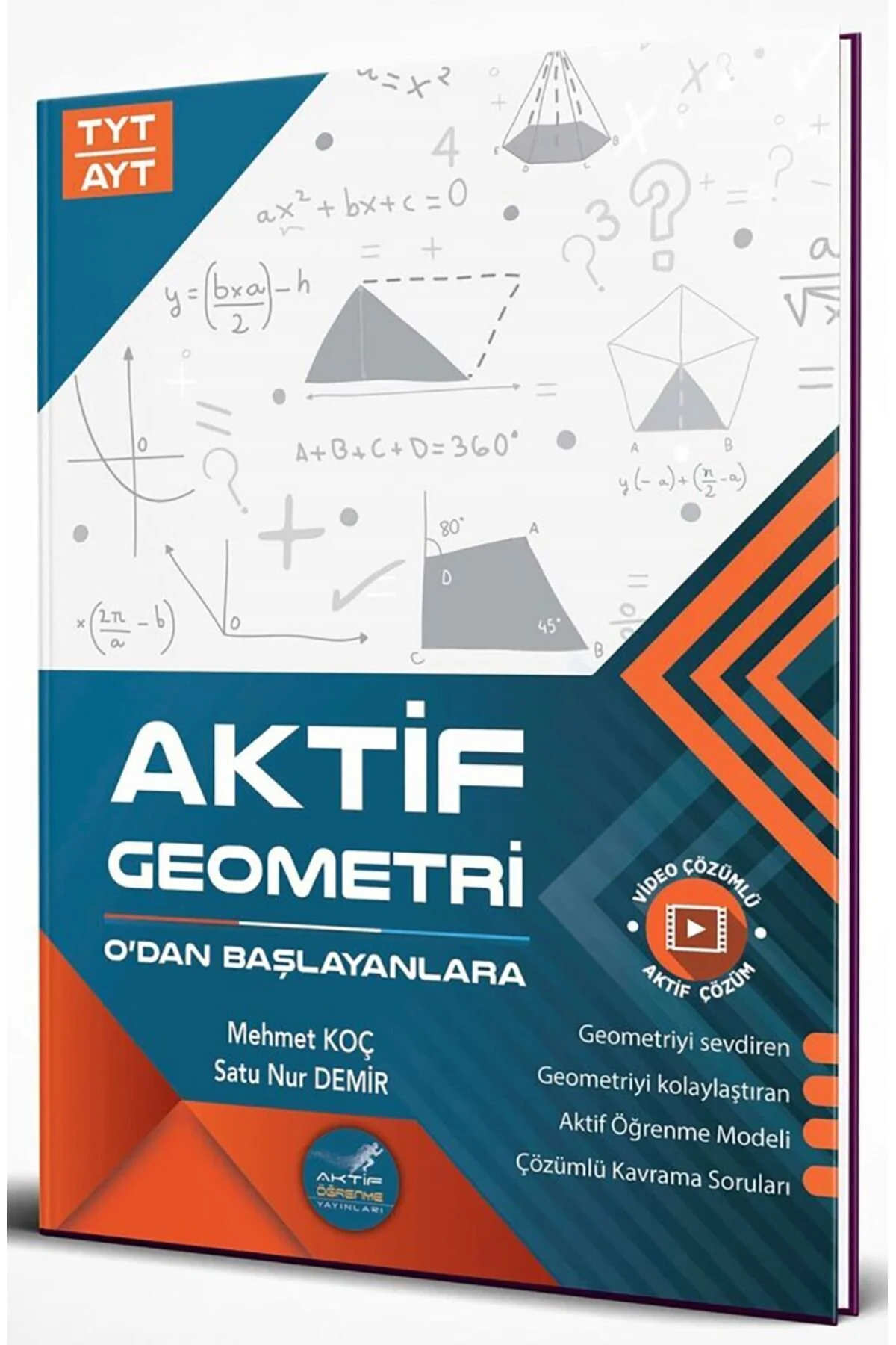 Aktif Öğrenme Yayınları Aktif Öğrenme TYT AYT Geometri 0 dan Başlayanlara Fenomen Önerili Ayraç Hediyeli" Ders Sınav Kitapları Fiyatı