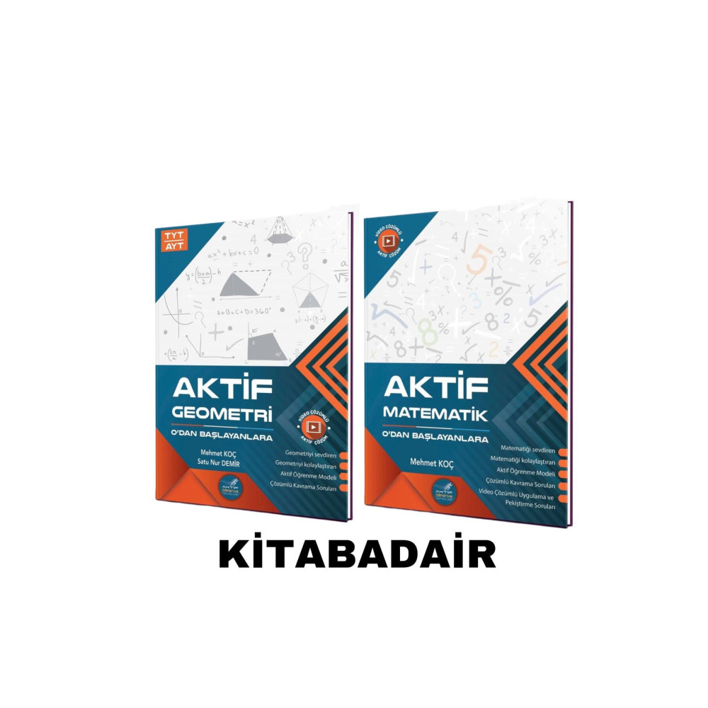 Aktif Öğrenme Yayınları Aktif Tyt Matematik Ve Aktif Geometri Ders Sınav Kitapları Fiyatı