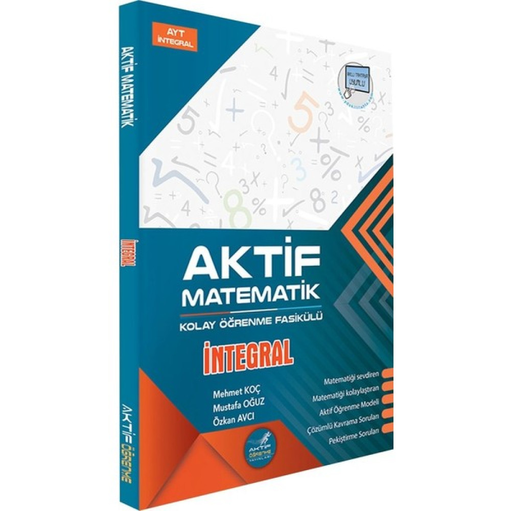 Aktif Öğrenme Yayınları AYT İntegral Kolay Öğrenme Fasikülü - Mehmet Koç Matematik Fiyatı
