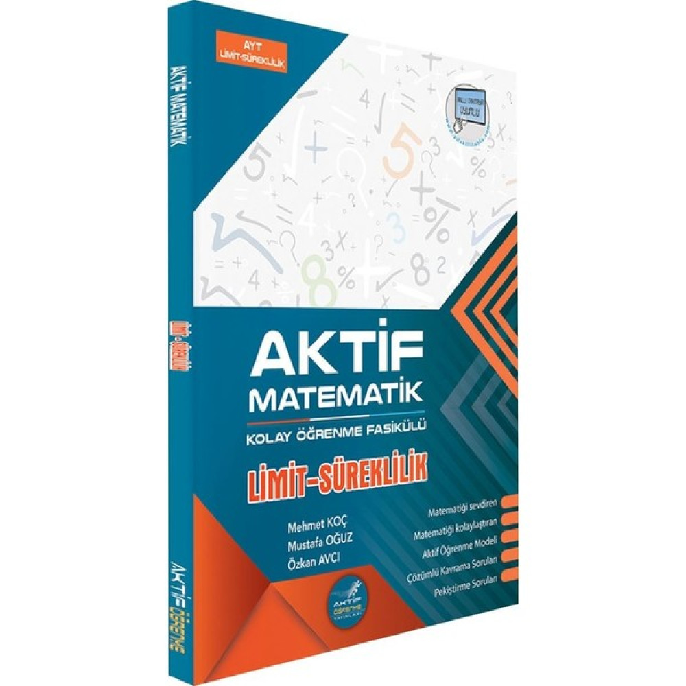 Aktif Öğrenme Yayınları AYT Limit ve Süreklilik Kolay Öğrenme Fasikülü - Mehmet Koç Matematik Fiyatı