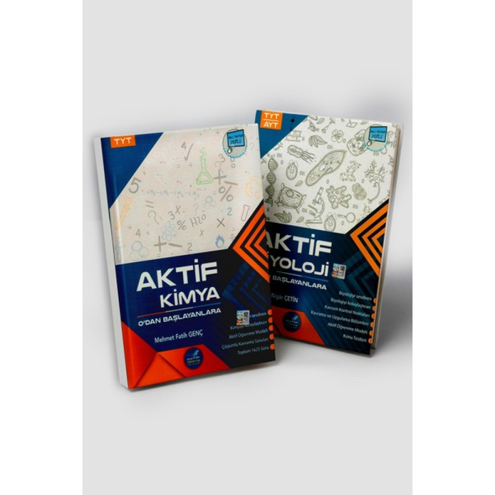 Aktif Öğrenme Yayınları Tyt Aktif Kimya + Biyoloji 0 Dan Başlayanlara Set Temel Yeterlilik Testi (TYT) Fiyatı