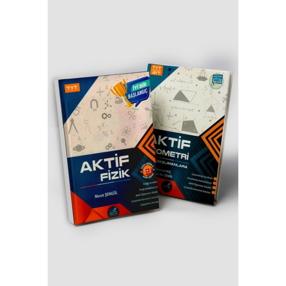 Aktif Öğrenme Yayınları Tyt Fizik + Tyt Ayt Geometri 0 Dan Başlayanlara Set Temel Yeterlilik Testi (TYT) Fiyatı