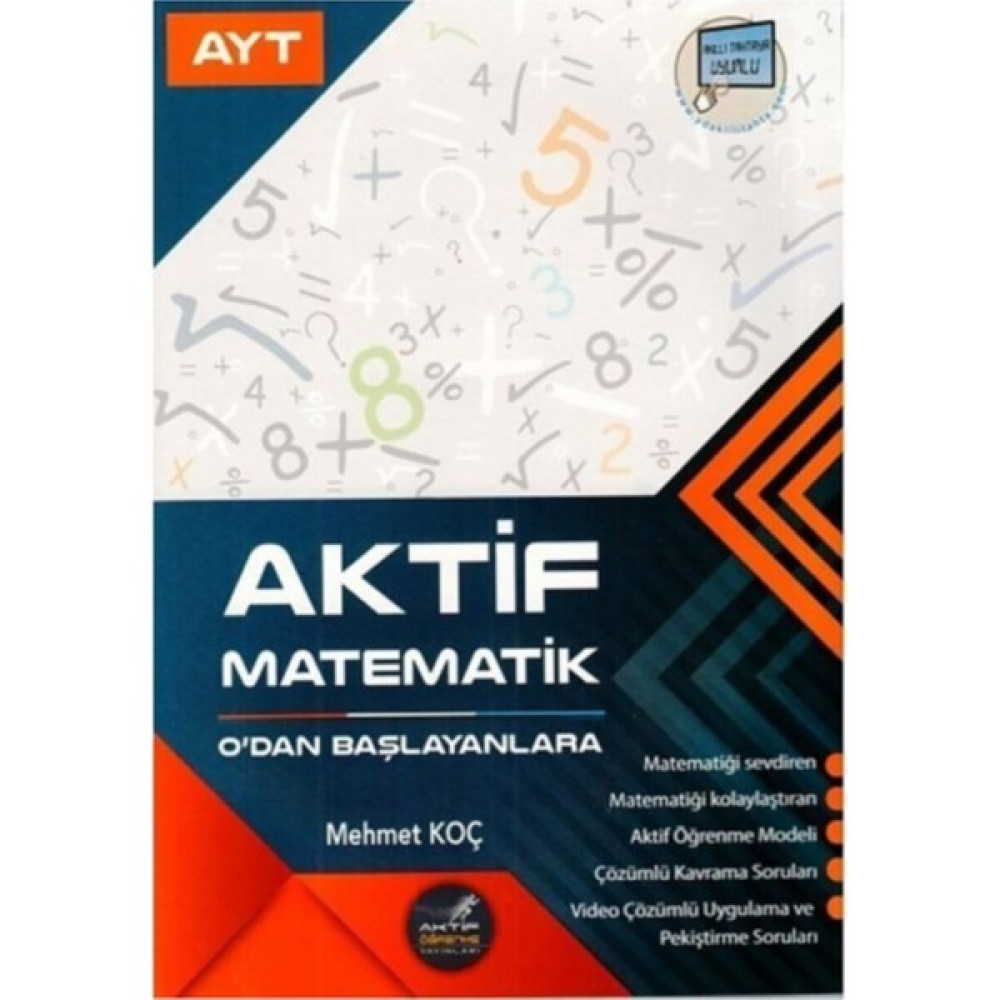 Aktif Yayınları AYT Matematik 0 Dan Başlayanlara Kaynak Kitapları Fiyatı