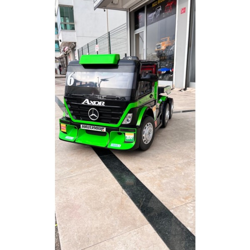 Akülü Mercedes Axor - Mavi - Sarı - Kırmızı Akülü Araba Fiyatı