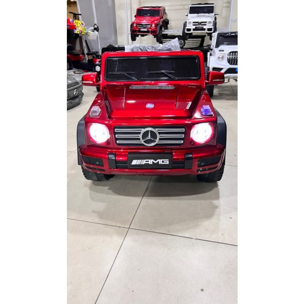 Akülü Mercedes G65 Pikap 4x4 - Kırmızı - Siyah Akülü Araba Fiyatı