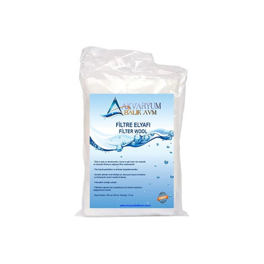 Akvaryum Balık Avm Akvaryum Filtre Elyafı 150CM x 20CM 5 Adet Evcil Hayvan Ürünleri Fiyatı