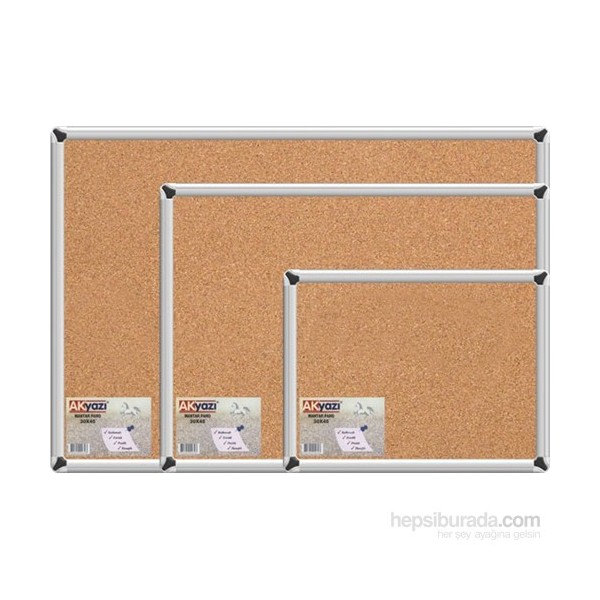 Akyazı 45x60 Duvar Monte Askılı Mantar Pano - 45 x 60 cm SSD / Solid State Drive Fiyatı