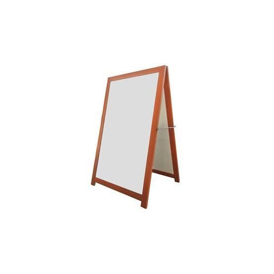 Akyazı 60x85 cm Ahşap Ayaklı Eskitme Üçgen Yazı Tahtası Yazı Tahtası Fiyatı