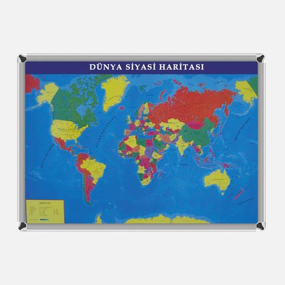 Akyazı 70x100 Dünya Siyasi Harita