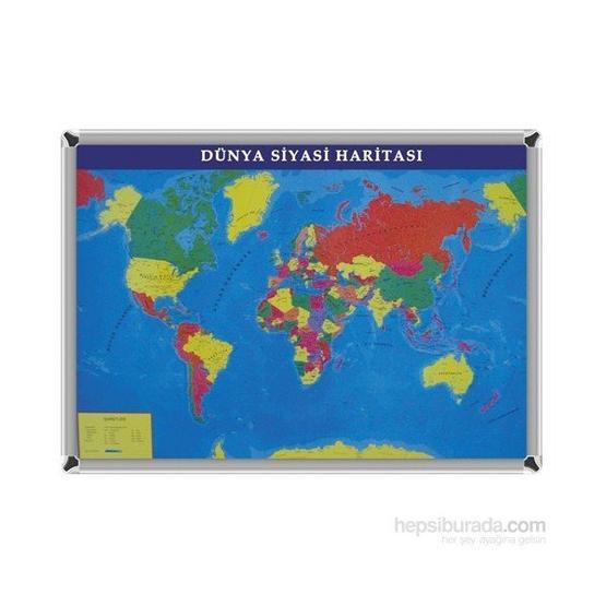 Akyazı 70x100 Dünya Siyasi Harita