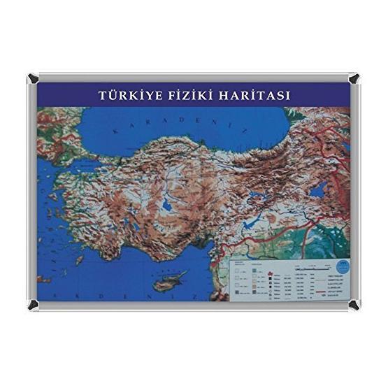 Akyazı 70x100 Türkiye Fiziki Harita