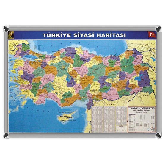 Akyazı 70x100 Türkiye Siyasi Haritası