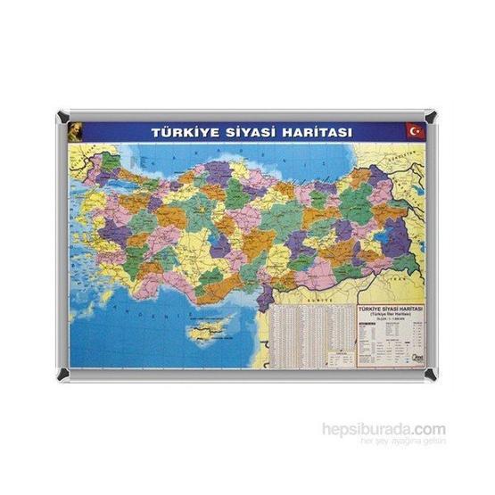 Akyazı 70x100 Türkiye Siyasi Haritası