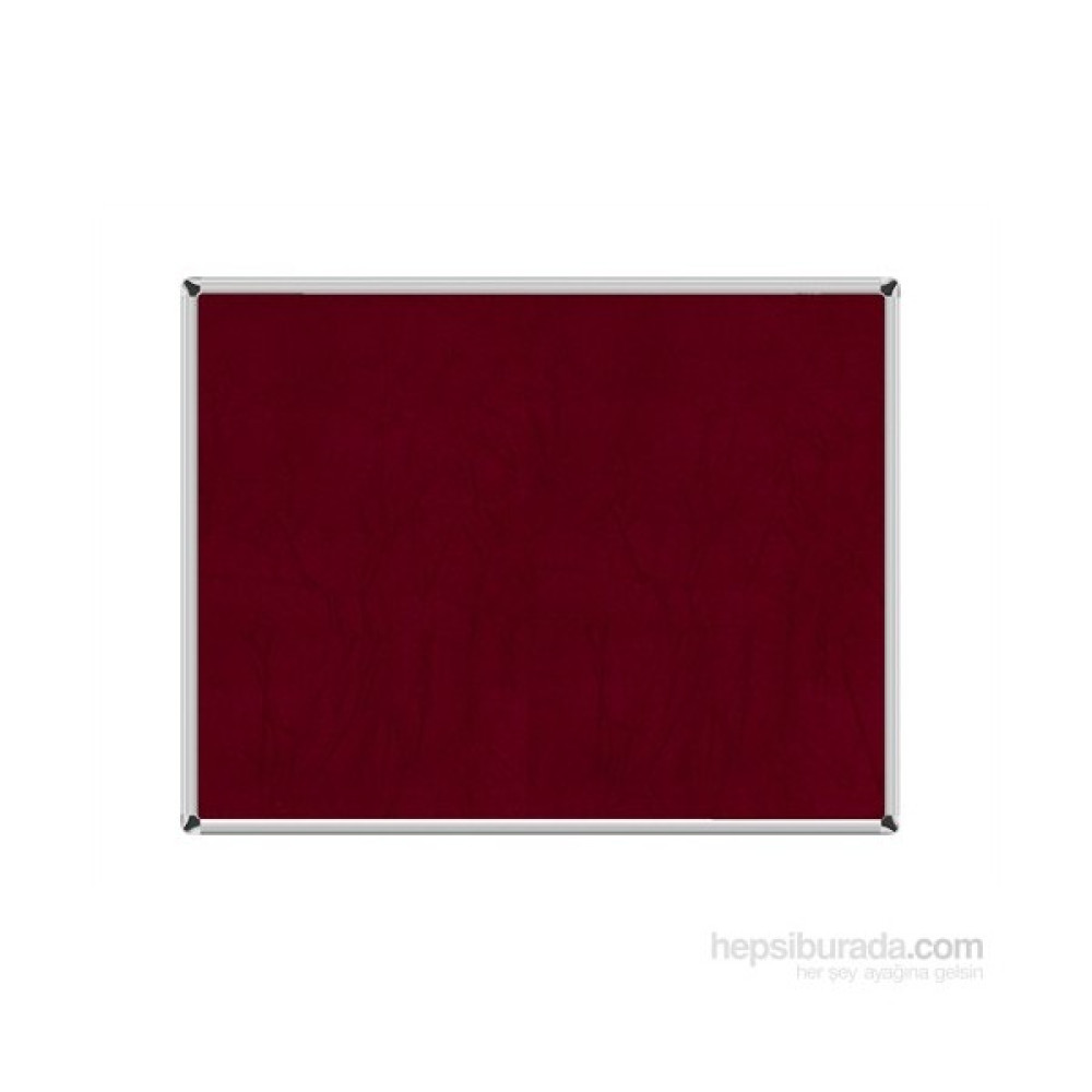 Akyazı 90x120 Duvara Monte Kumaşlı Pano (Bordo) - Bordo - 90 x 120 cm Pano Fiyatı