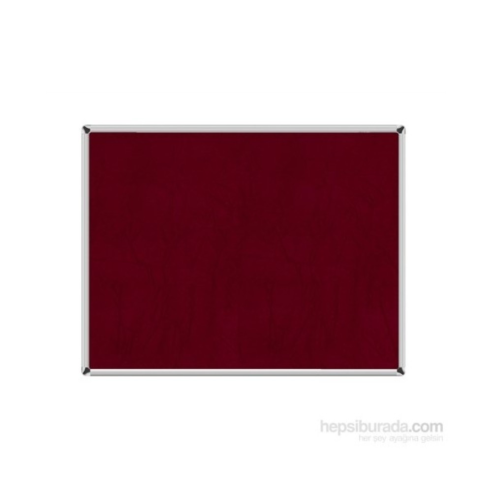 Akyazı 90x180 Duvara Monte Kumaşlı Pano (Bordo) - Bordo - 90 x 180 cm Pano Fiyatı