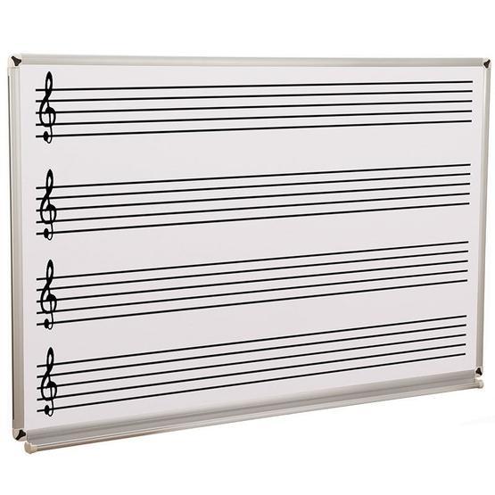 Akyazı Emaye Müzik Çizgili 120x240 cm Yazı Tahtası