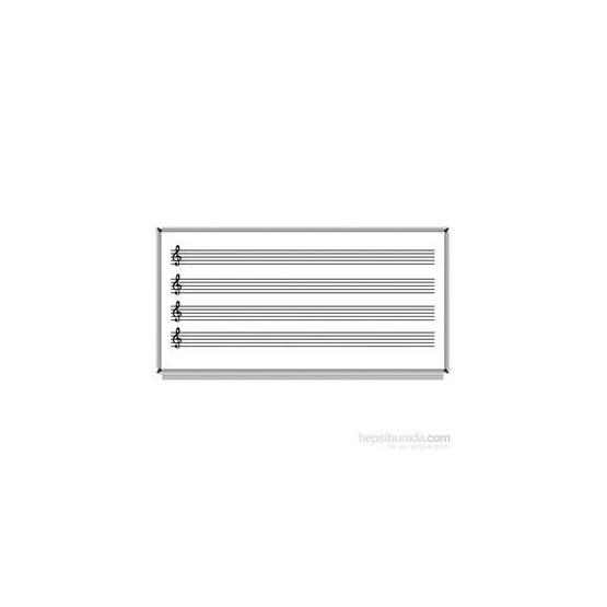 Akyazı Laminat Müzik Çizgili 120x240 cm Yazı Tahtası