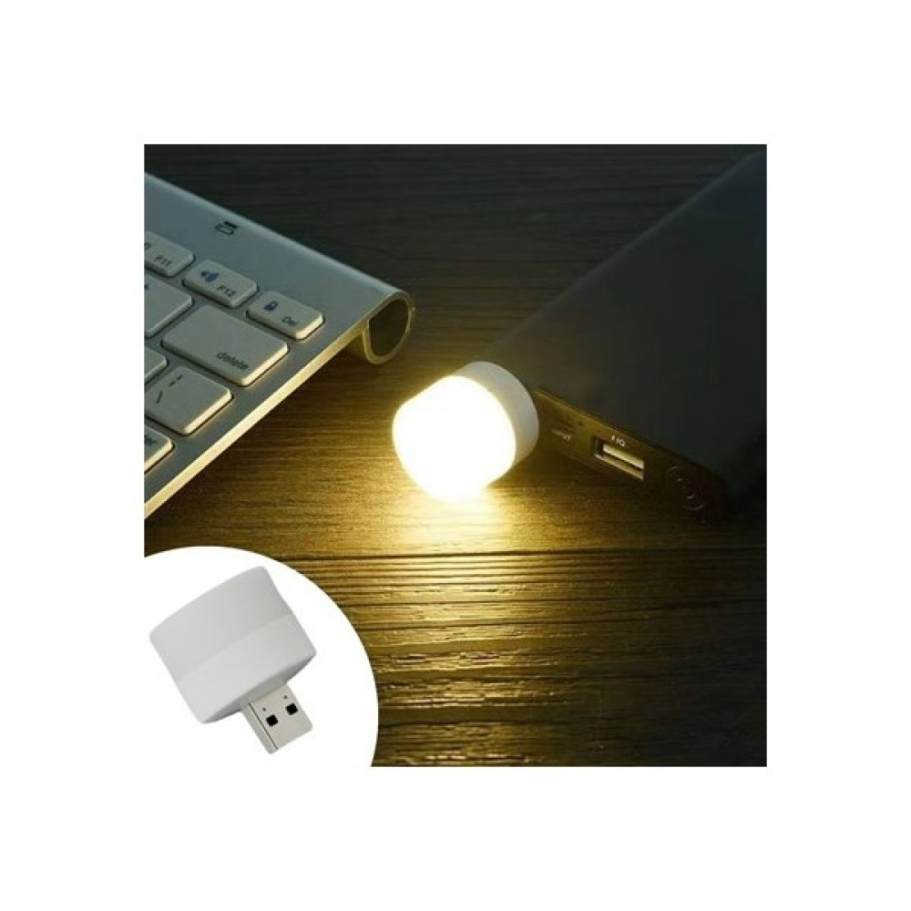 Akyel Ticaret Mini Boy USB Aydınlatma LED Göz Korumalı Okuma Işığı Mini LED Kolay Kullanılabilir USB Gece Lambası - Beyaz Gece Lambası Fiyatı