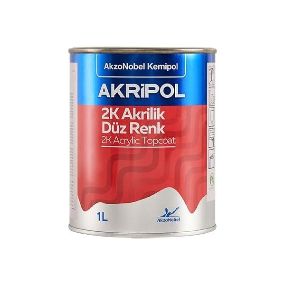 Akzonobel Akripol 2k Renault TR-77723 Toledo Kırmızı Akrilik Sonkat Oto Boyası 1 Litre Oto Boyaları Fiyatı