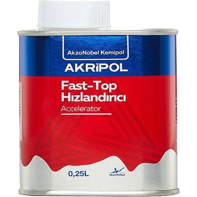 AKZONOBEL AKRİPOL Accelerator Fast-Top Hızlandırıcı 1/4 250 ML. Oto Boyaları Fiyatı