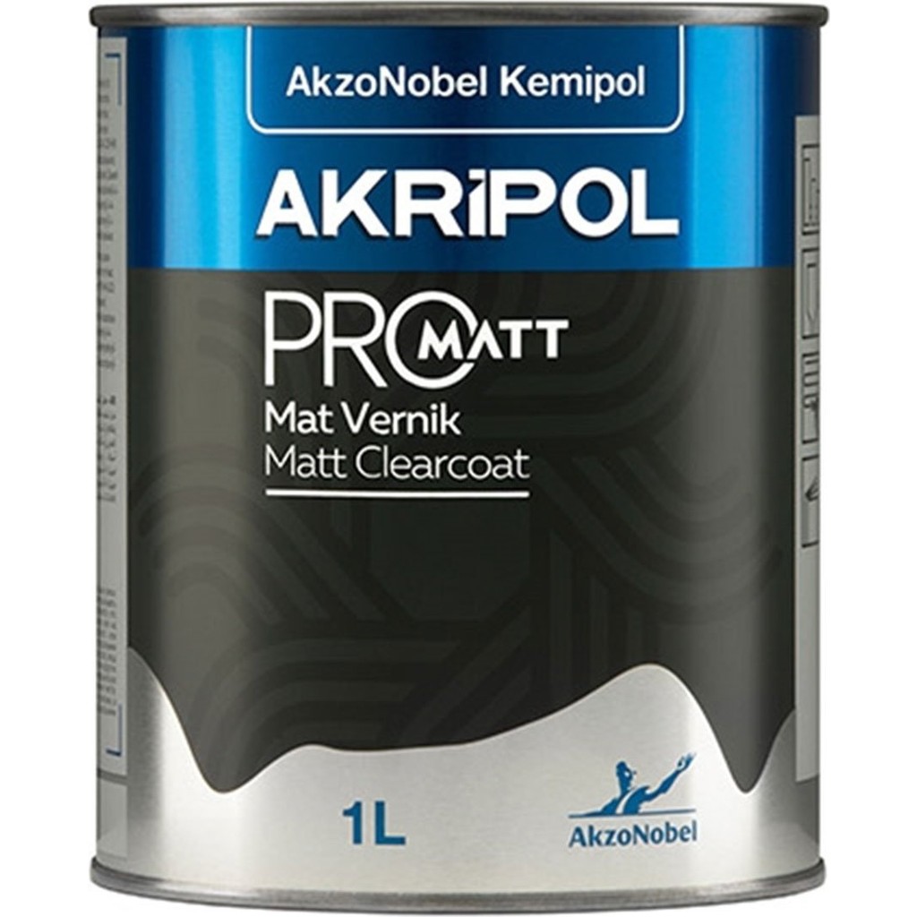 Akzonobel Akripol Pro 2k Akrilik Mat Vernik 1 Litre Oto Boyaları Fiyatı