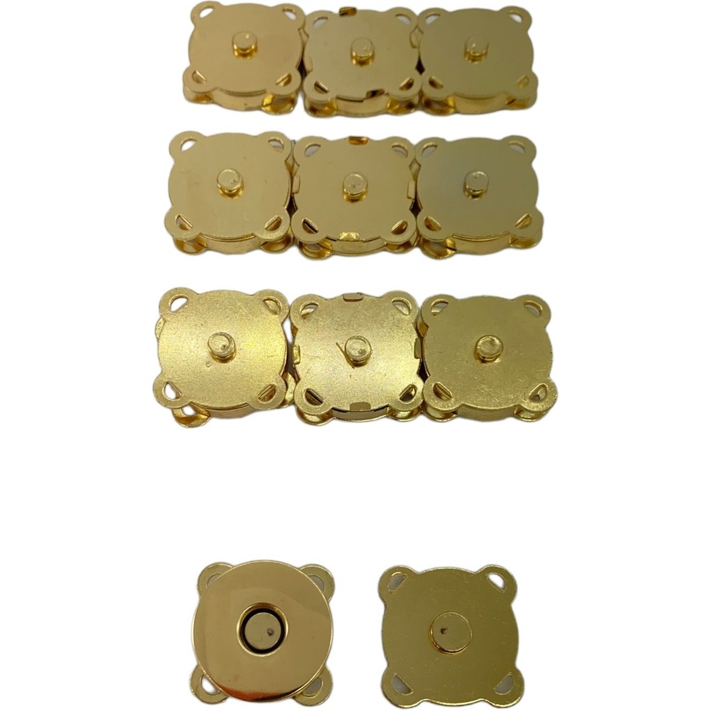 Ala Depo Mıknatıslı Çıtçıt Dikilebilir Çanta Aksesuarı Gold Renkli Kadınlar İçin 10 Adet Diğer Fiyatı