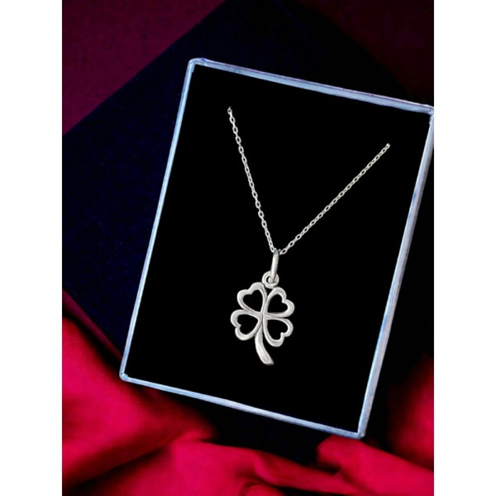 Alâ Silver Jewellery Yonca Tasarım 925 Ayar Gümüş Kolye Gümüş Kolye Fiyatı
