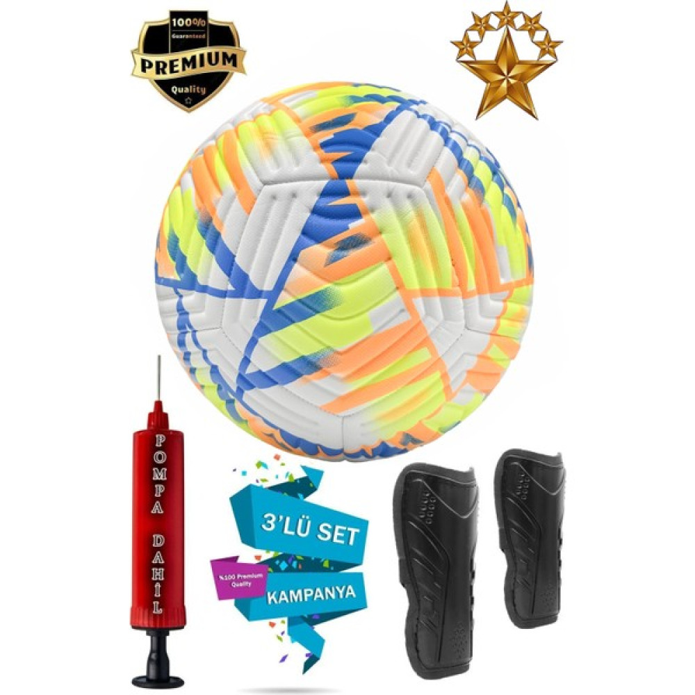 Ala Store Futbol Topu 3lü Set Profesyonel Halı Saha Topu Dikişli Top Kaliteli Futbol Topu Toplar Fiyatı