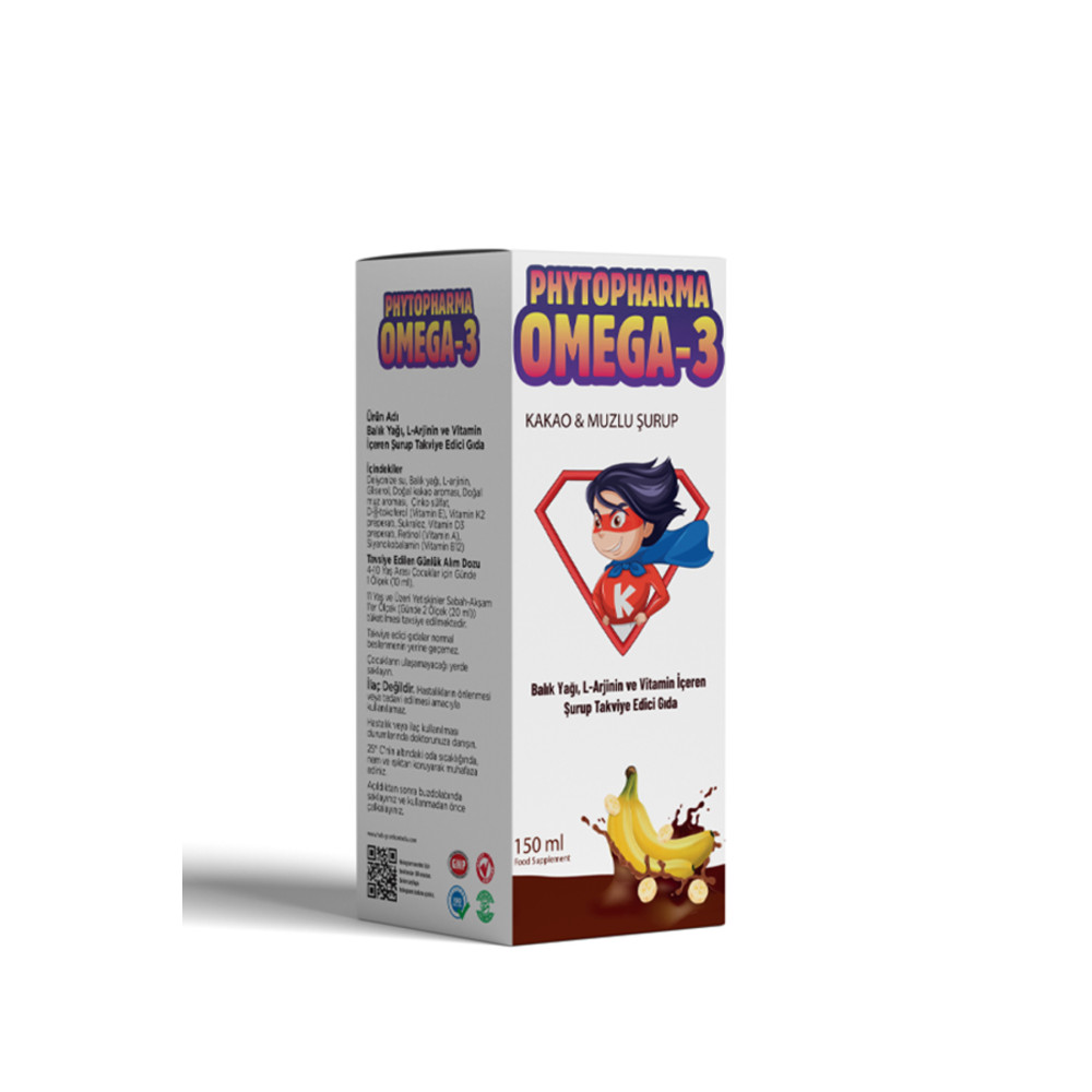 Alaçatı Değirmeni Çocuklar Için Omega 3 Multi Şurup Kakao Ve Muz Aromalı 150 ml Balık Yağı / Omega 3 - 6 - 9 Fiyatı
