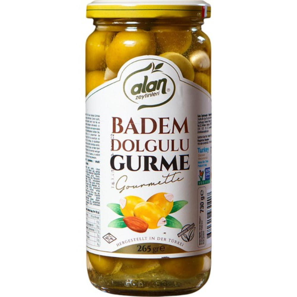 Alan Badem Dolgulu Yeşil Zeytin Gurme 265 gr Oto Boyaları Fiyatı