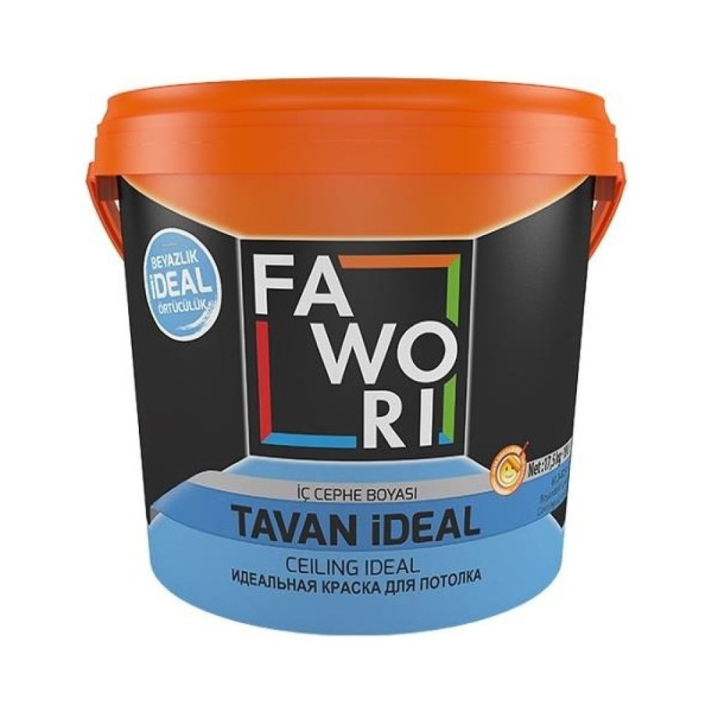 Alan Şanslı Fawori Ideal Tavan Boyası 17.5 kg Beyaz Boyalar & Boyacı Aletleri Fiyatı