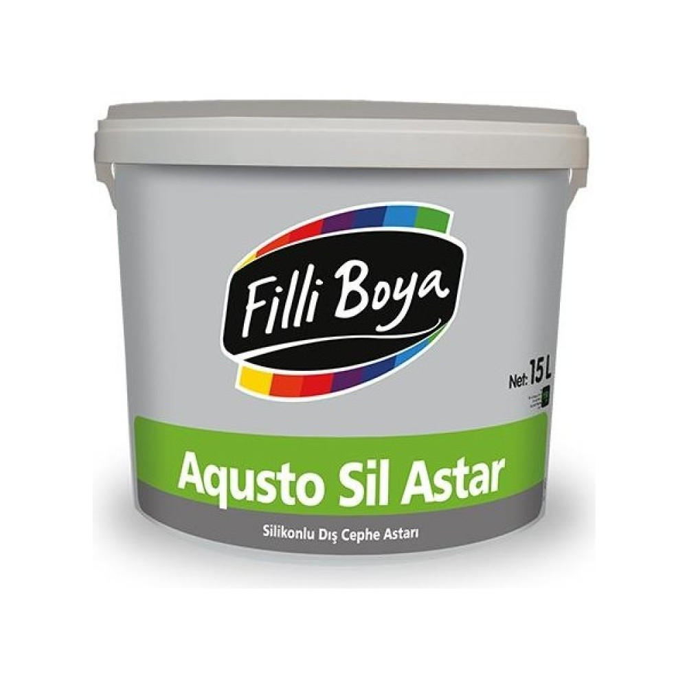 Alan Şanslı Filli Boya Aqustosil Silikonlu Dış Cephe Astarı 15 Lt Beyaz Boya Malzemeleri Fiyatı