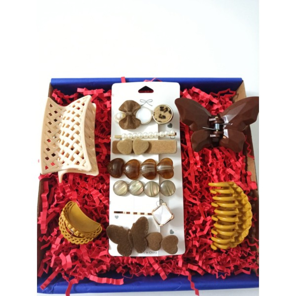 Alanç Gift Anneler Günü, Doğum Günü, Sevgiliye Hediye Seti, Sedefli Özel Seri 7 'li Pens Toka Seti, Mandal Toka Altın, Takı & Aksesuar Fiyatı