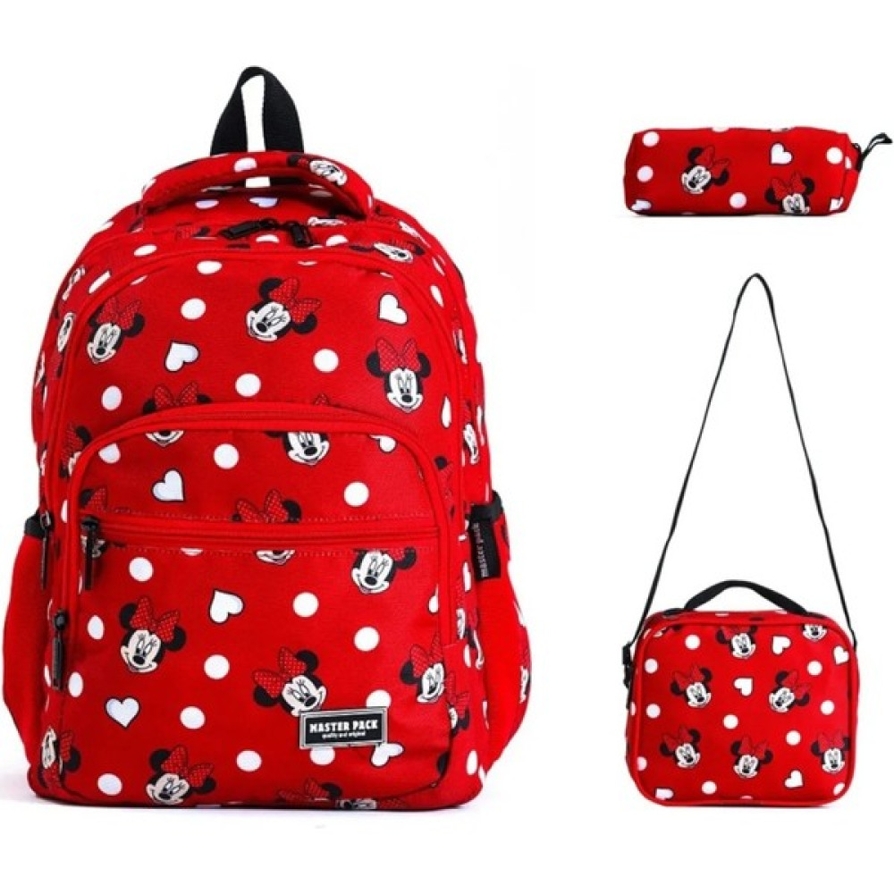 Alanç Gift Mouse Desenli Beslenme ve Kalemlikli Kız Çocuk Ortopedik Ilk Okul Çantası Seti Unisex Sırt Çantası Fiyatı