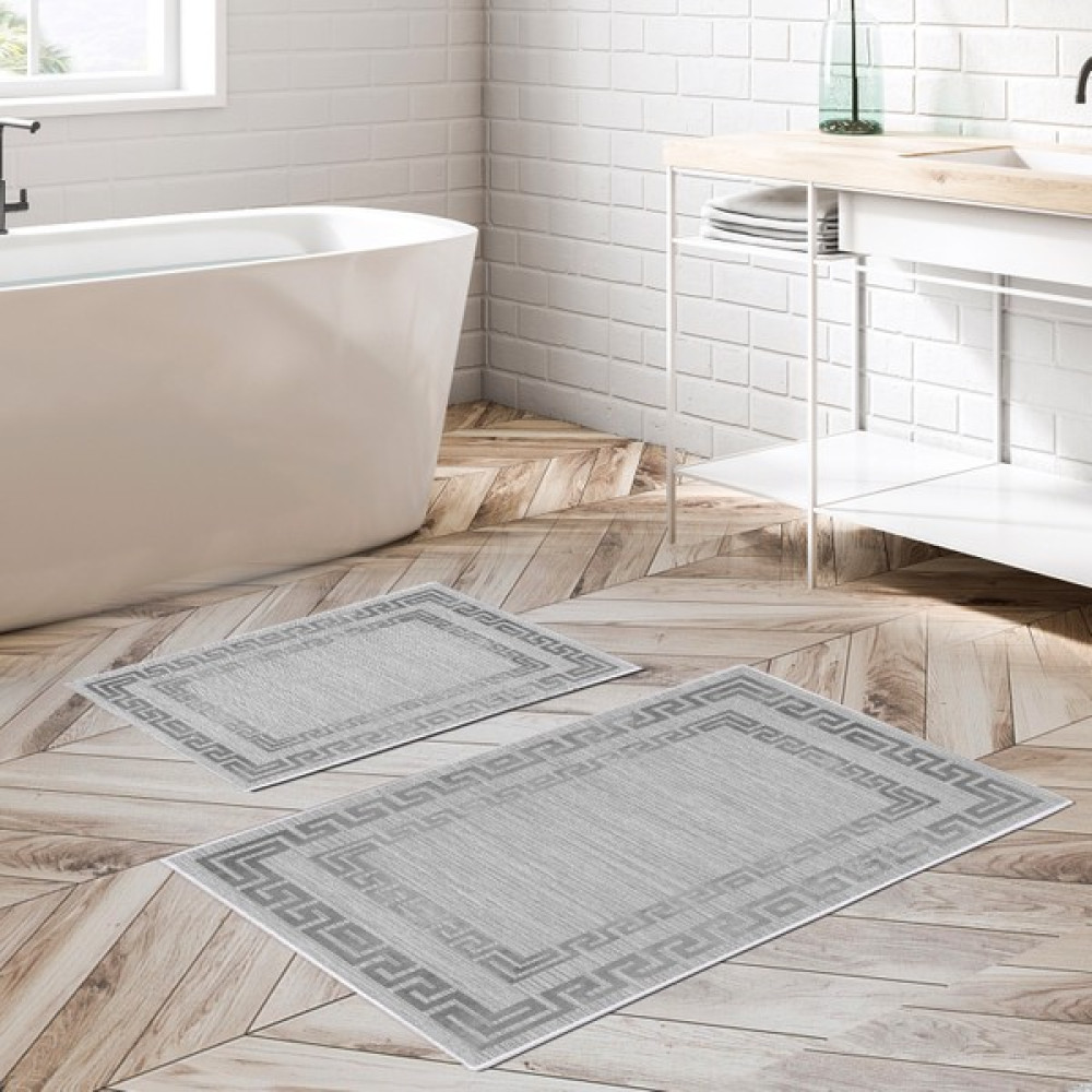 Alanur Home Alanur Trend Kaymaz Taban Dijital Banyo Takımı KT418 Gri Klozet Takımı Fiyatı