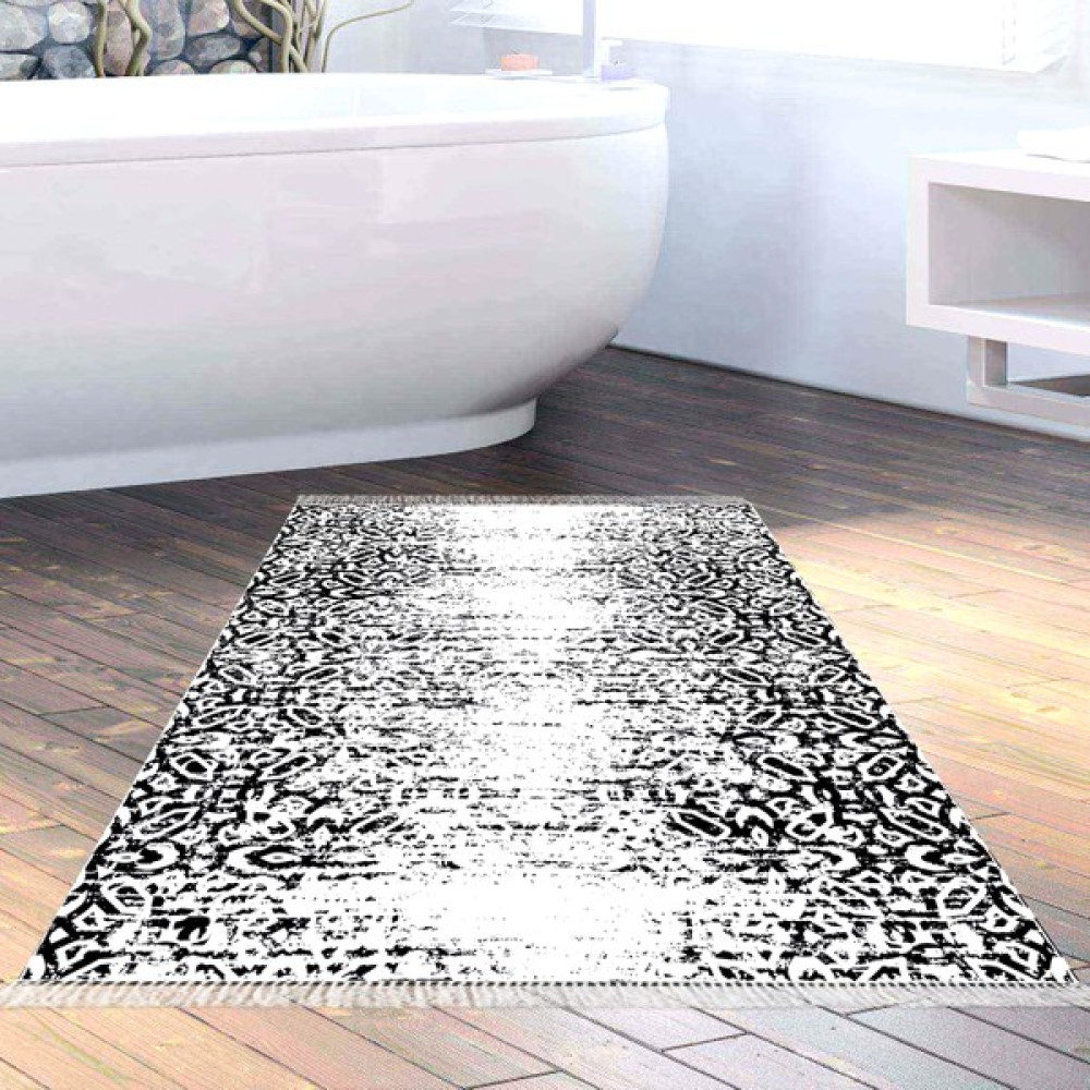 Alanur Home Eko Trend Djt Banyo Paspası Yıkanabilir Kaymaz Taban Mu123 Iskandinav Beyaz - 50 x 80 cm Salon Halısı Fiyatı