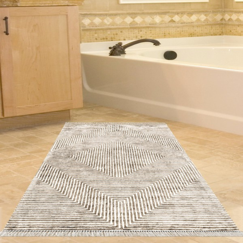Alanur Home Eko Trend Djt Banyo Paspası Yıkanabilir Kaymaz Taban Mu134 Modern Kahve - Kahverengi - 100 x 150 cm Salon Halısı Fiyatı