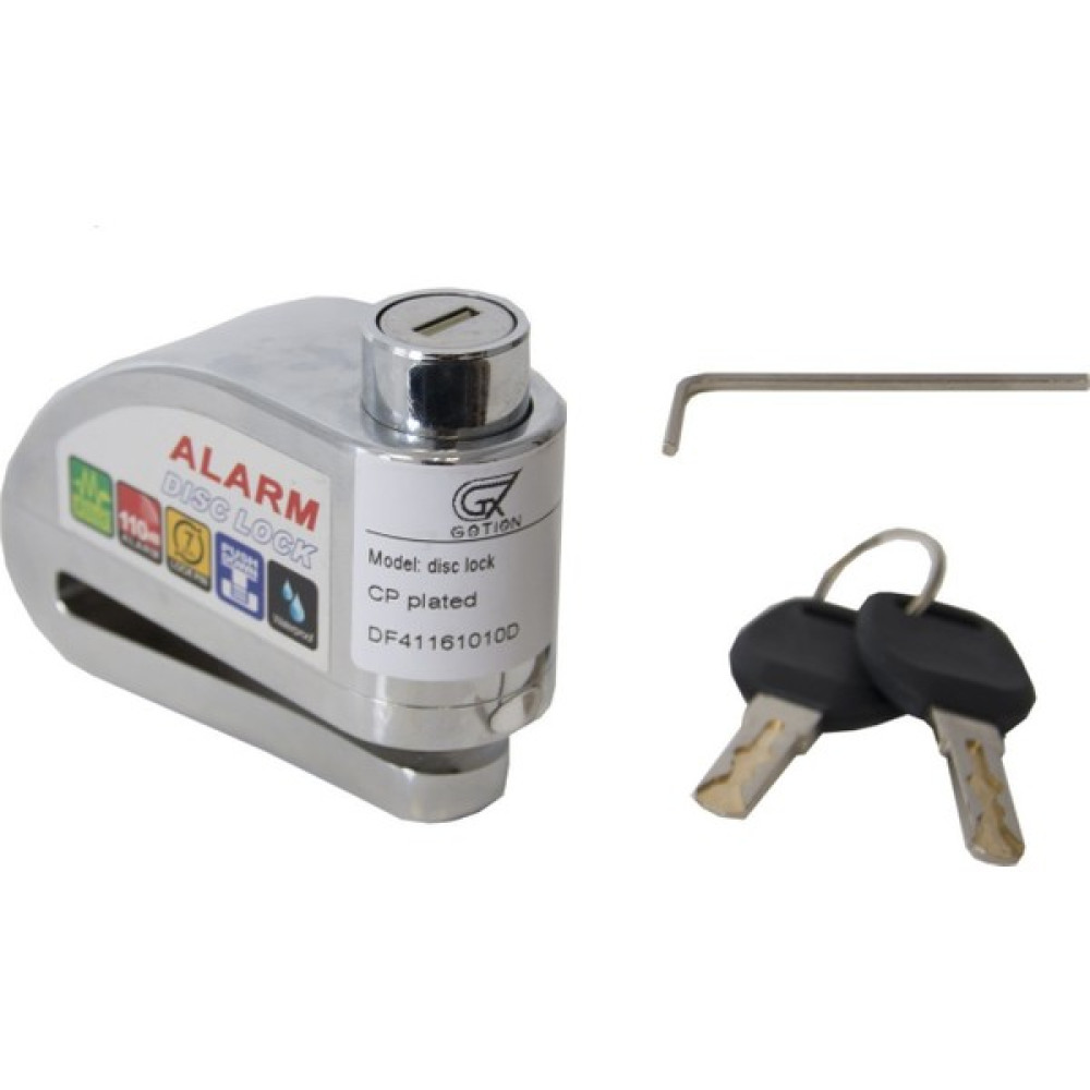 Alarmlı Çelik Disk Kilidi 110 Db. Motorsiklet Kilidi & Alarmı Fiyatı