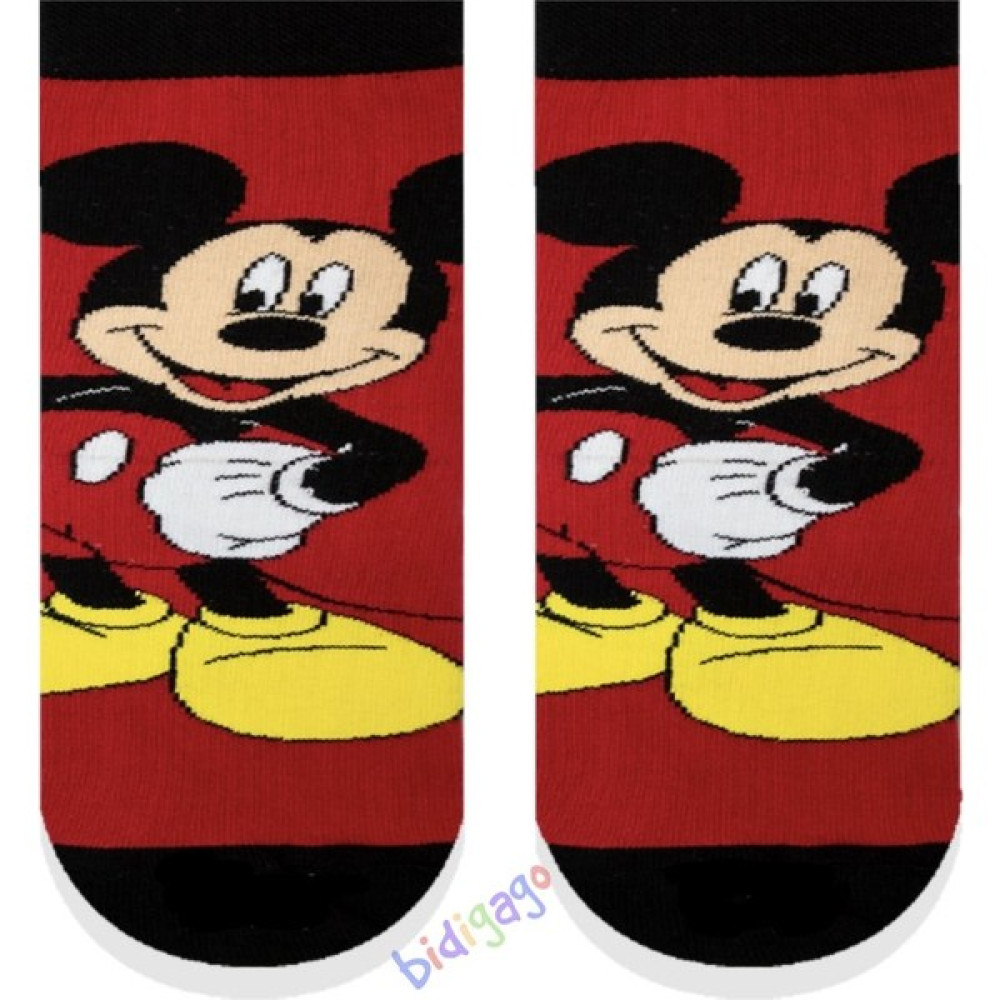 ALAS Mickey Mouse Desen Çocuk Soket Çorap - Kırmızı - 31 - 35 Oto Boyaları Fiyatı