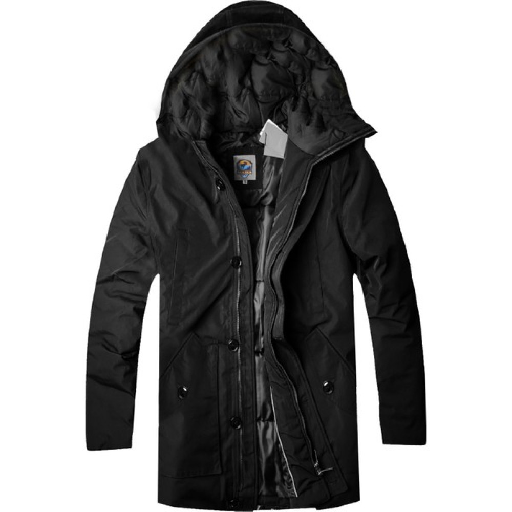 Alaska The Last Frontier Regular Fit Su ve Soğuğa Dayanıklı Kapüşonlu Uzun Parka Kaban Erkek Mont Fiyatı